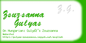 zsuzsanna gulyas business card